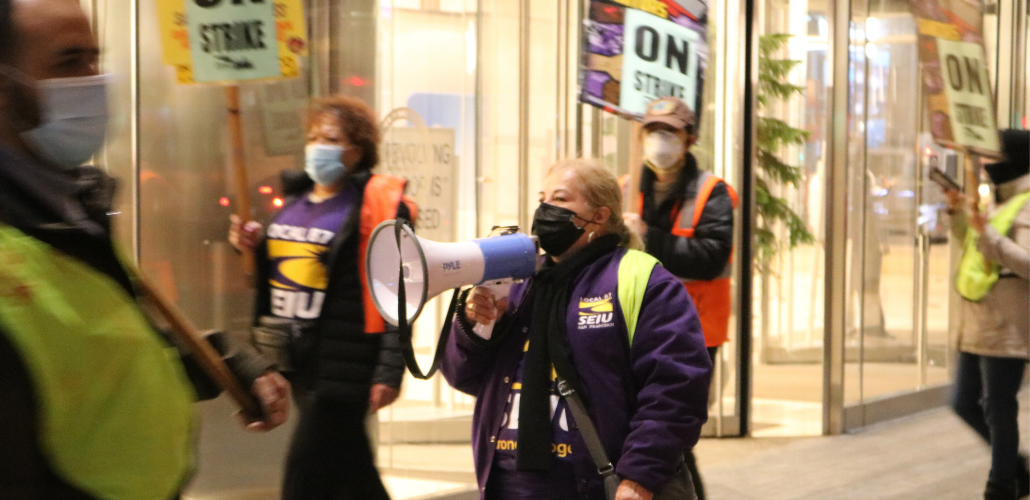 How a Janitors Union in San Francisco Got Over Its Fear and Struck